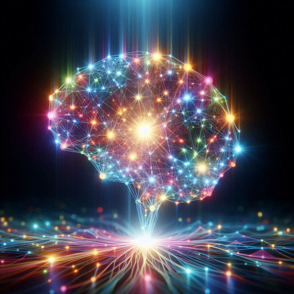 AI generated image of pizza